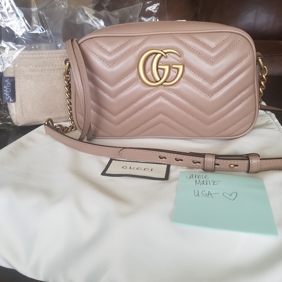 Gucci Handbags - SOLD! Gucci GG Small Marmont Camera Bag